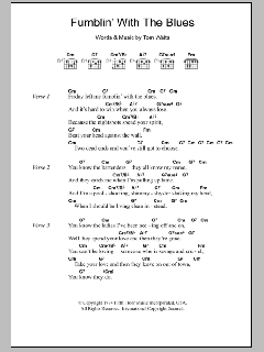 Fumblin' With The Blues von Tom Waits (Download) 