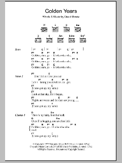 Golden Years von David Bowie (Download) 