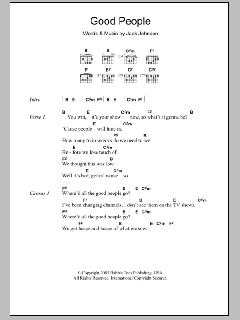 Good People von Jack Johnson (Download) 