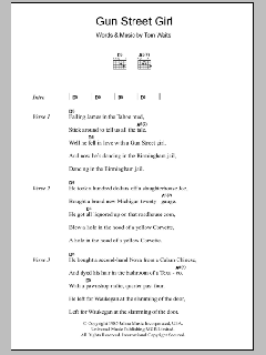 Gun Street Girl von Tom Waits (Download) 