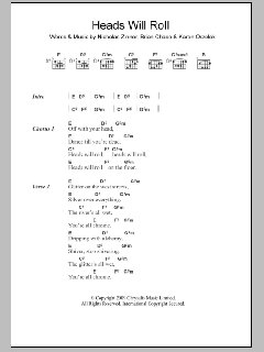 Heads Will Roll von Brian Chase (Download) 