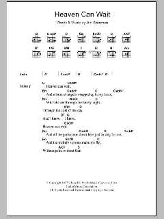 Heaven Can Wait von Meat Loaf (Download) 