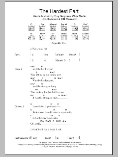 The Hardest Part von Coldplay (Download) 