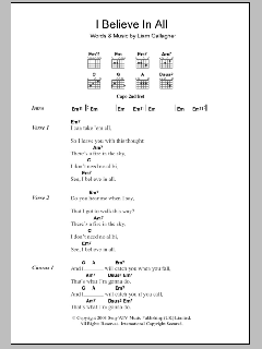 I Believe In All von Oasis (Download) 