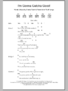 I'm Gonna Getcha Good! von Shania Twain (Download) 
