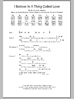 I Believe In A Thing Called Love von The Darkness (Download) 