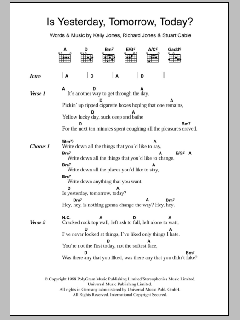 Is Yesterday, Tomorrow, Today? von Stereophonics (Download) 