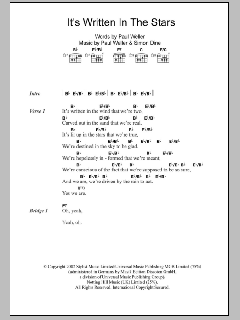 It's Written In The Stars von Paul Weller (Download) 