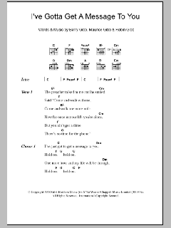 I've Gotta Get A Message To You von Bee Gees (Download) 