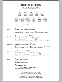 Bitterness Rising von Paul Weller (Download) 