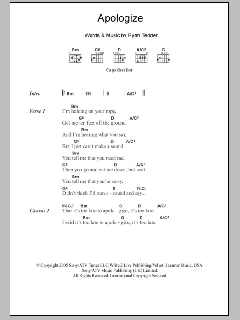 Apologize von OneRepublic (Download) 