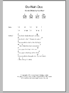 Do-Wah-Doo von Kate Nash (Download) 