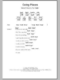 Going Places von Paul Weller (Download) 