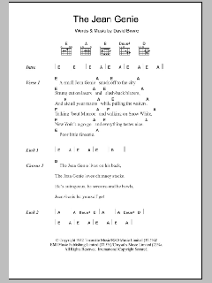 The Jean Genie von David Bowie (Download) 