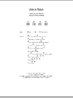 Jesus Says von Ash (Download) 