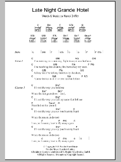 Late Night Grande Hotel von Nanci Griffith (Download) 