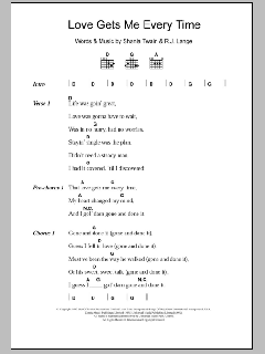 Love Gets Me Every Time von Shania Twain (Download) 