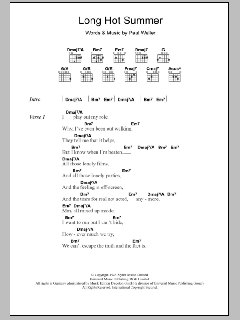 Long Hot Summer von The Style Council (Download) 