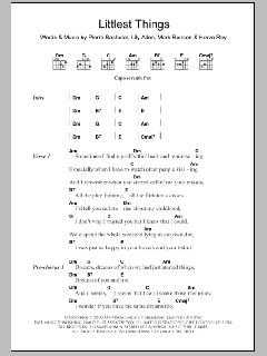 Littlest Things von Lily Allen (Download) 