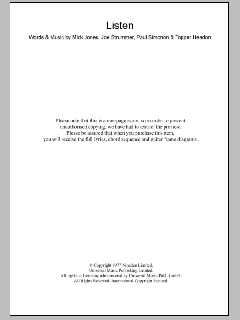 Listen von The Clash (Download) 