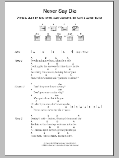 Never Say Die von Black Sabbath (Download) 