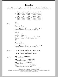 Murder von Coldplay (Download) 