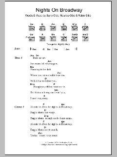 Nights On Broadway von Bee Gees (Download) 