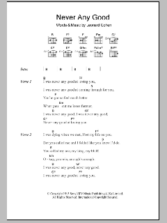 Never Any Good von Leonard Cohen (Download) 