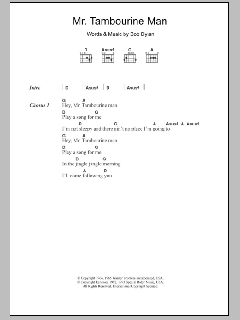 Mr. Tambourine Man von Bob Dylan (Download) 