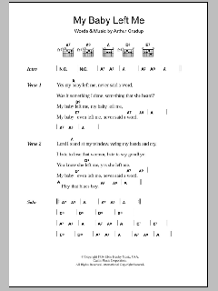 My Baby Left Me von Elvis Presley (Download) 