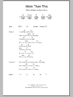 More Than This von Roxy Music (Download) 