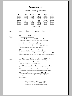 November von Tom Waits (Download) 