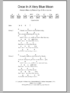 Once In A Very Blue Moon von Dolly Parton (Download) 