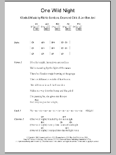 One Wild Night von Bon Jovi (Download) 