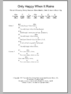 Only Happy When It Rains von Garbage (Download) 