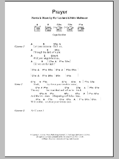 Prayer von Karen Matheson (Download) 