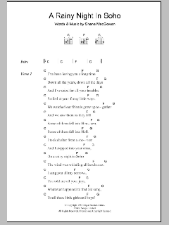 A Rainy Night In Soho von The Pogues (Download) 