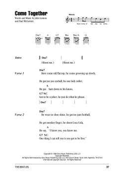 Come Together von The Beatles (Download) 