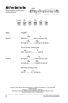 All I've Got To Do von The Beatles (Download) 