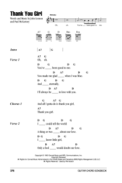 Thank You Girl von The Beatles (Download) 