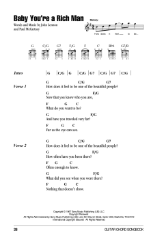 Baby You're A Rich Man von The Beatles (Download) 