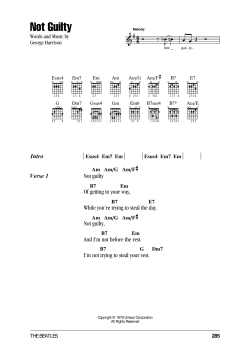 Not Guilty von The Beatles (Download) 