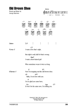 Old Brown Shoe von The Beatles (Download) 