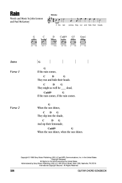 Rain von The Beatles (Download) 