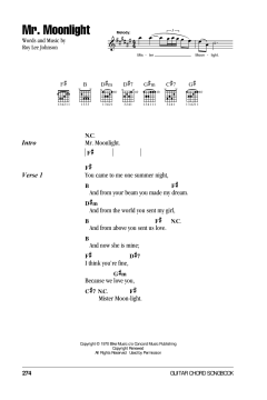 Mr. Moonlight von The Beatles (Download) 