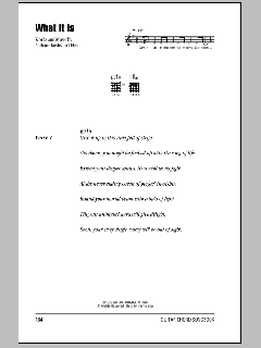 What It Is von Red Hot Chili Peppers (Download) 