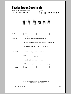 Special Secret Song Inside von Red Hot Chili Peppers (Download) 