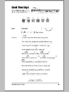 Good Time Boys von Red Hot Chili Peppers (Download) 