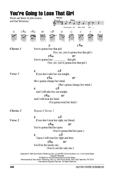 You're Going To Lose That Girl von The Beatles (Download) 