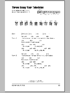 Throw Away Your Television von Red Hot Chili Peppers (Download) 